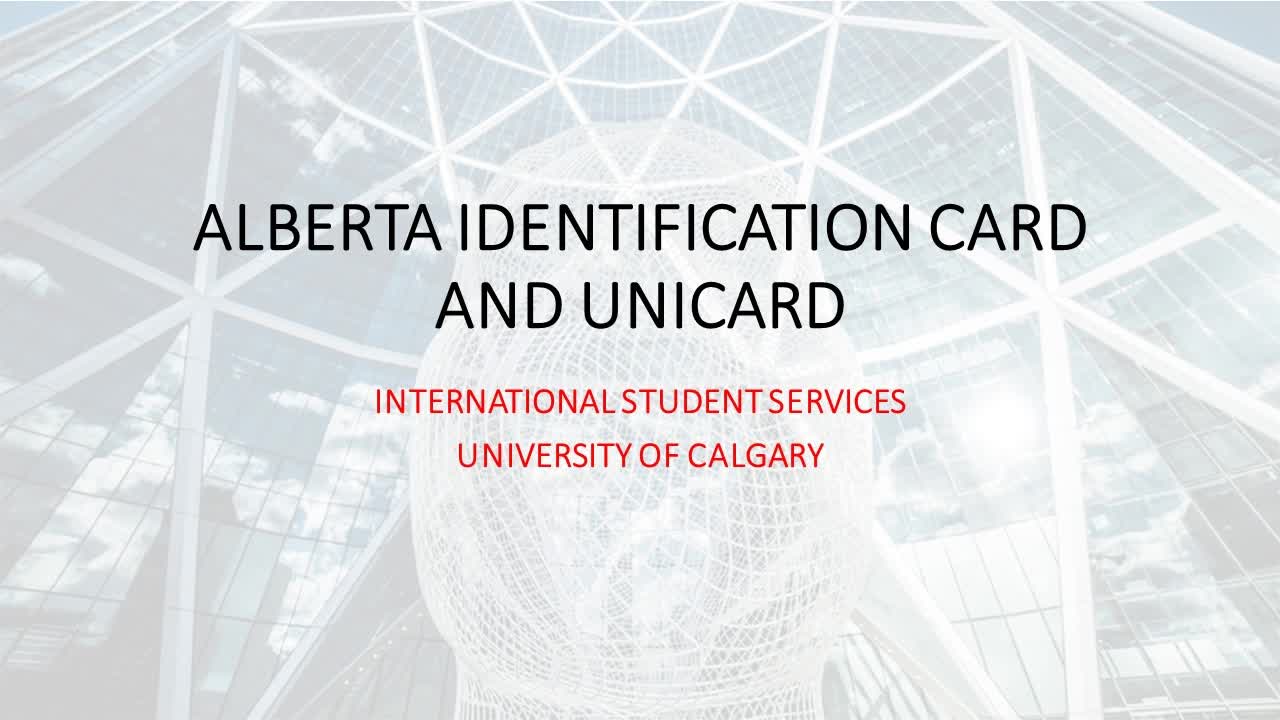 Alberta id card front and back