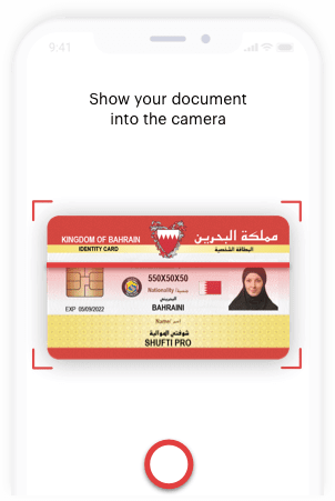 Bahrain fake id card