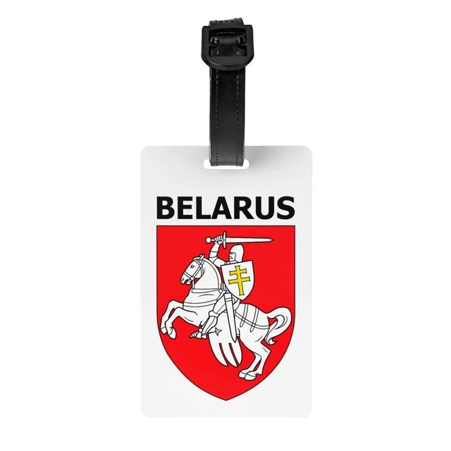 Belarus id card front and back