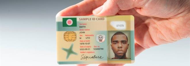 Benin fake id card