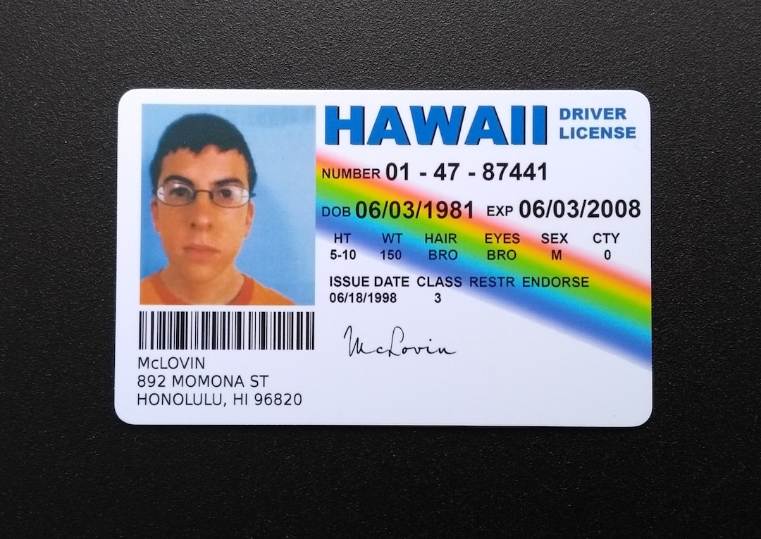 Bolivia fake id card