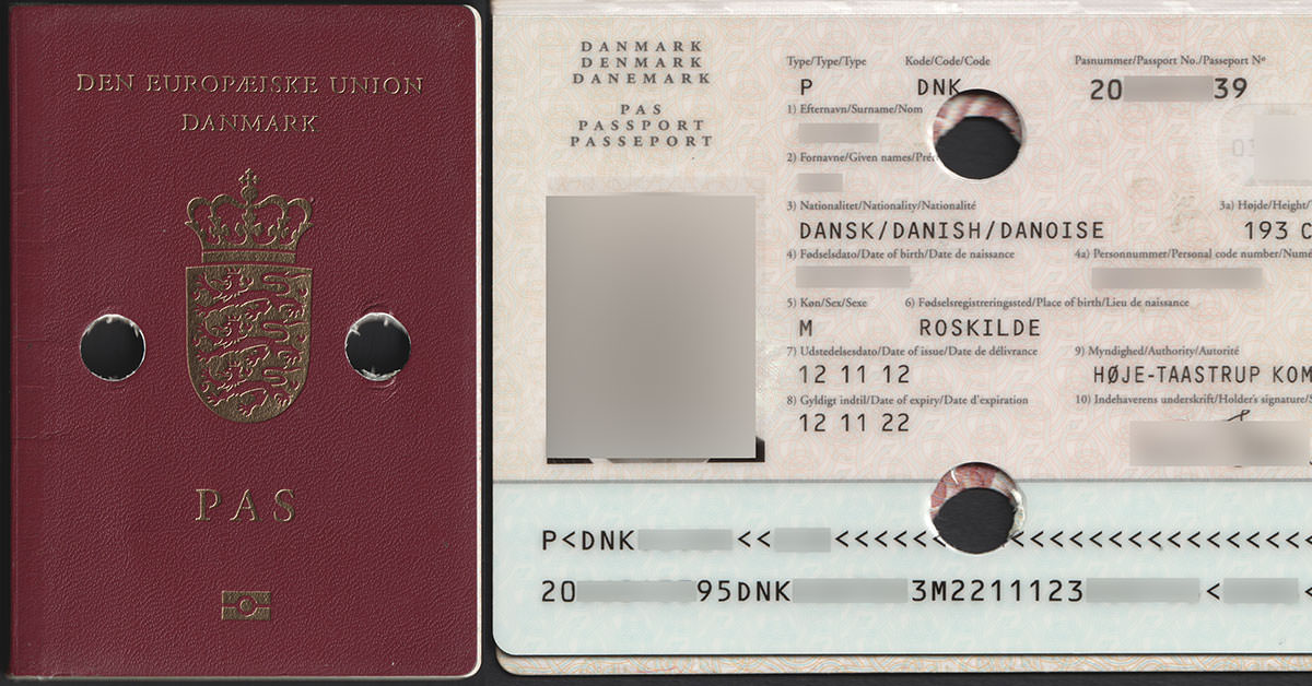 Denmark passport