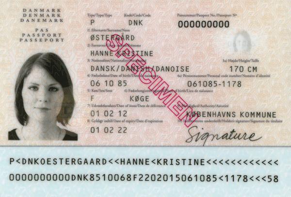 Denmark passport