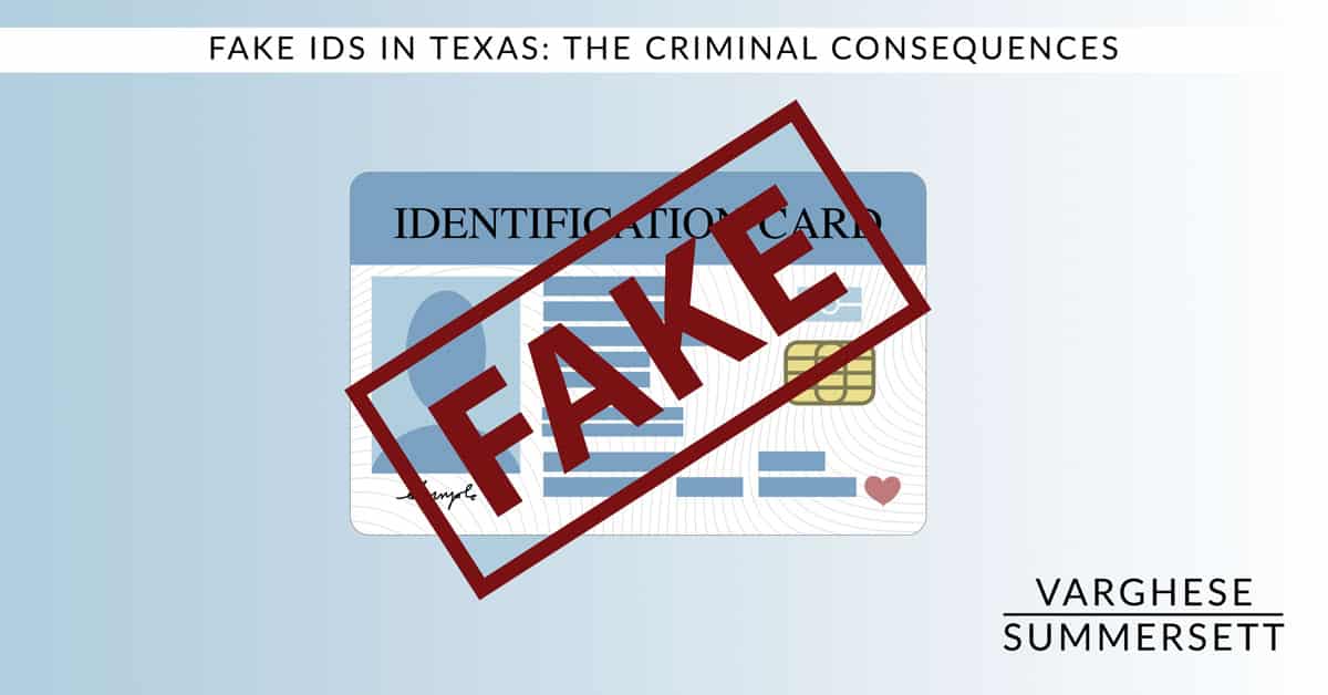 fake id consequences