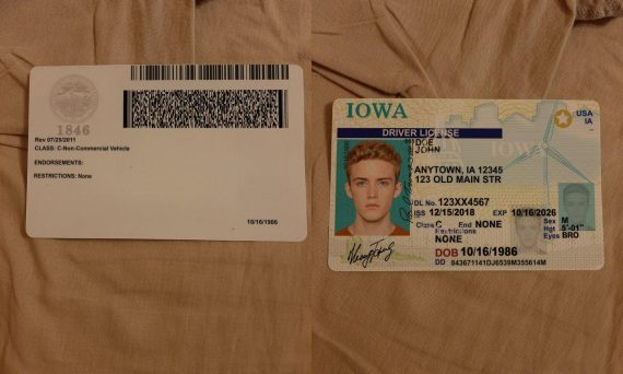 fake id iowa