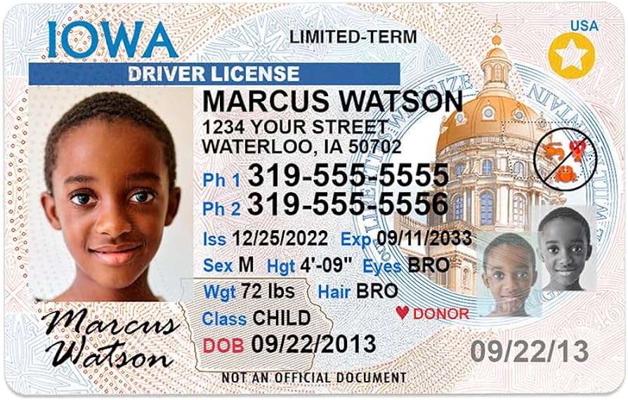 fake id iowa