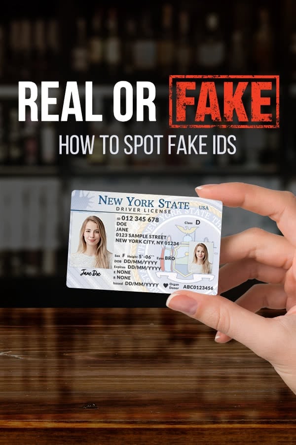 fake id vs real