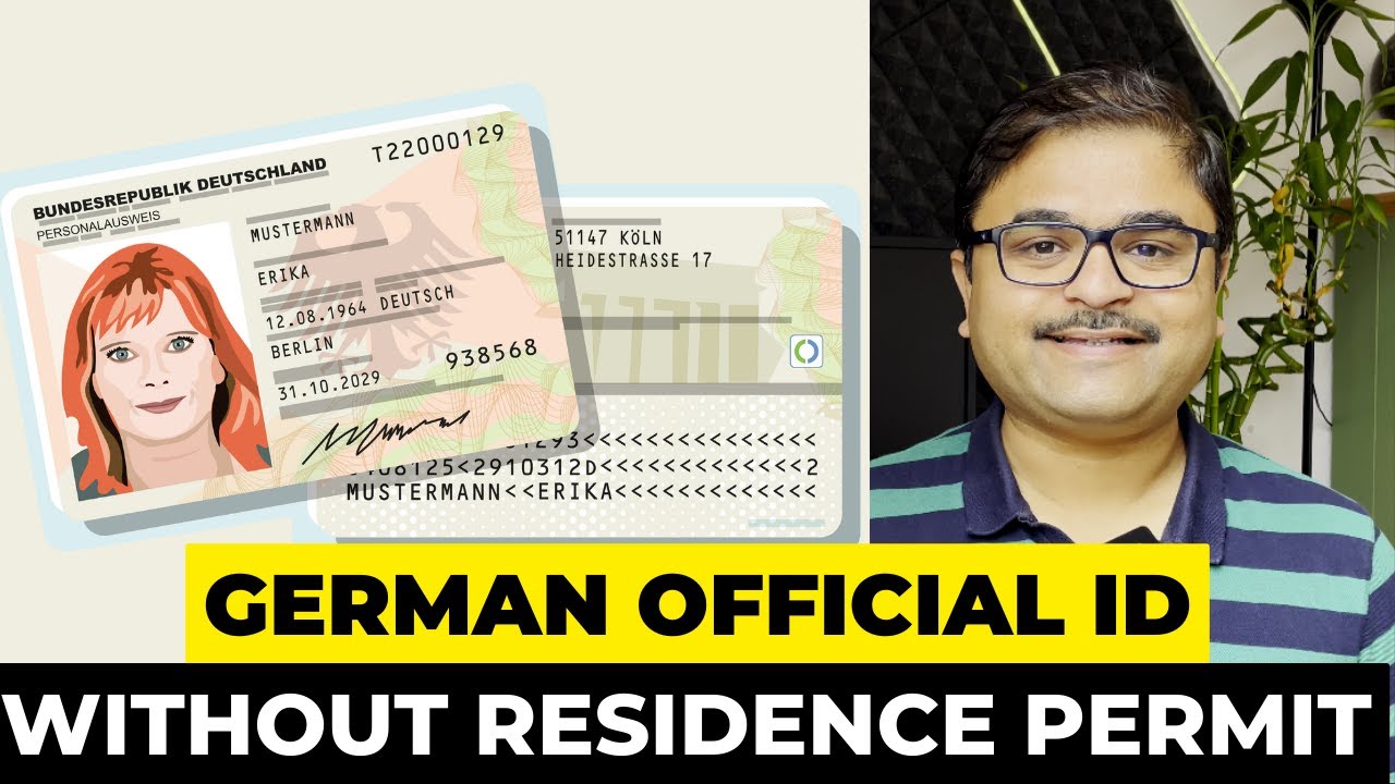 Germany id card templates