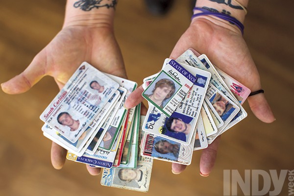 how to take a fake id photo