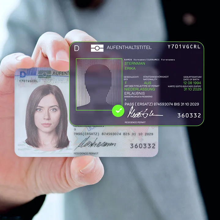 Hungary fake id card