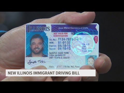 Illinois fake id card