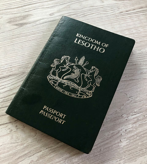 Lesotho passport