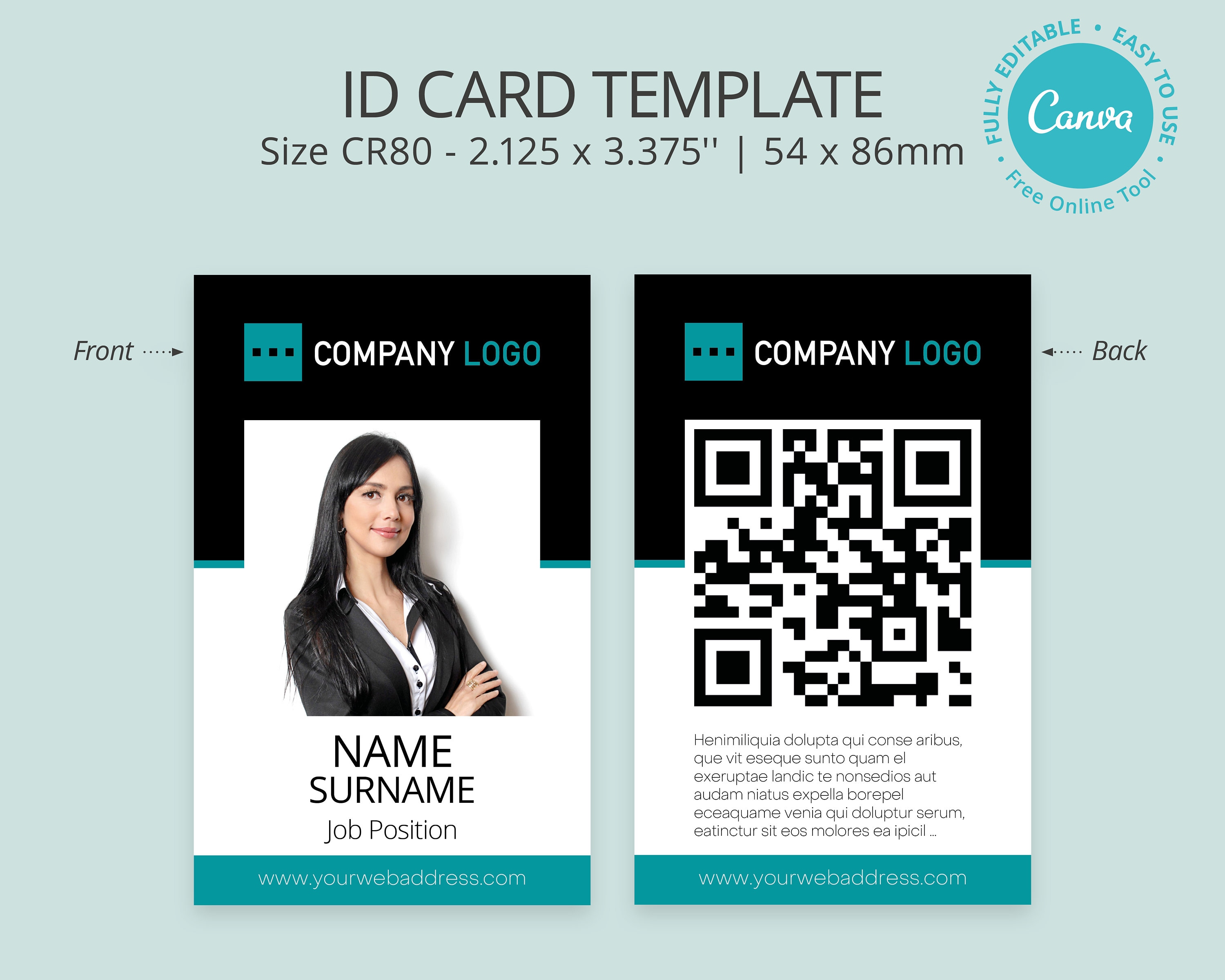 Liberia id card templates