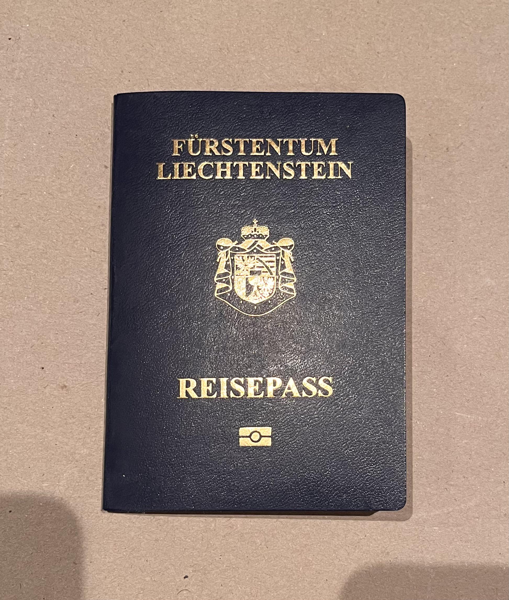 Liechtenstein passport