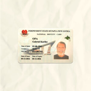 Madagascar id card templates