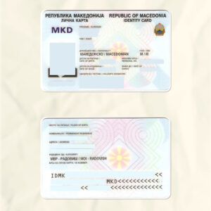 Madagascar id card templates