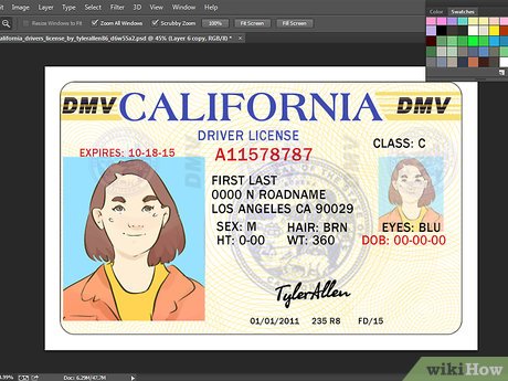 making a fake id