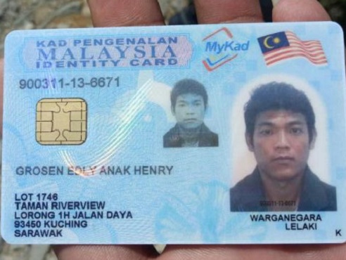 Malaysia fake id card