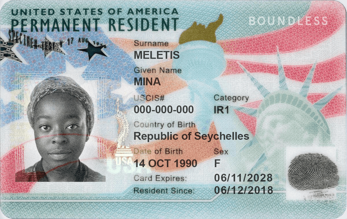 Missouri fake id card