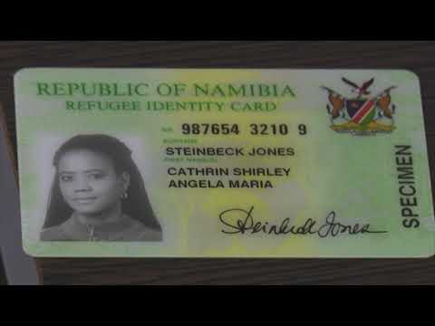 Namibia id card templates