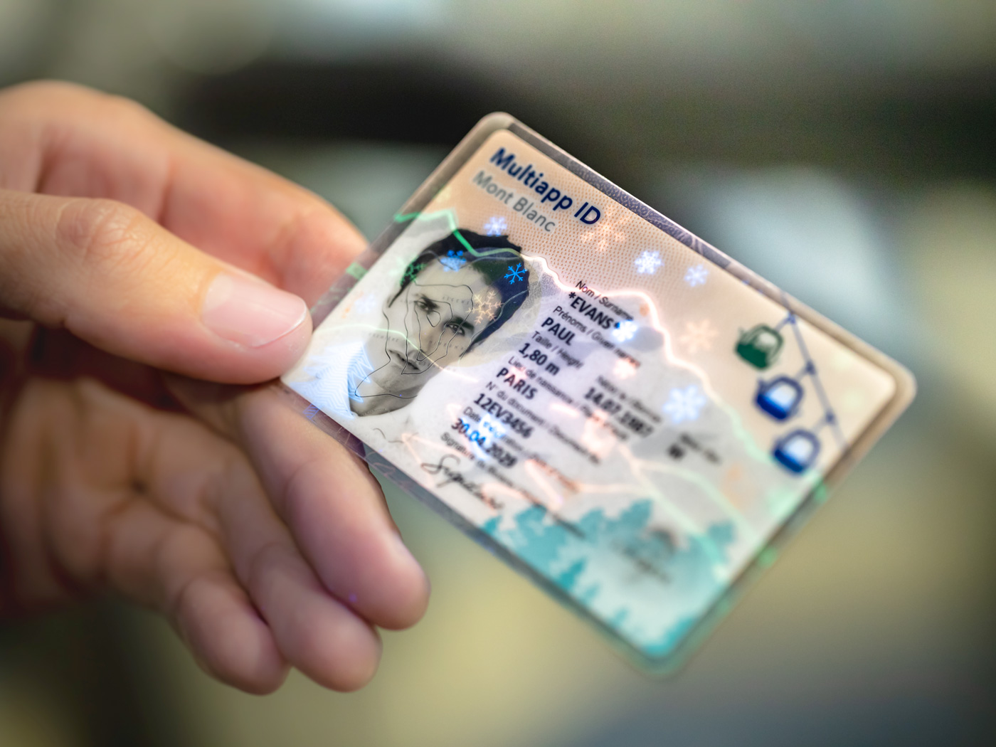 Nauru fake id card