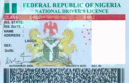 Niger fake id card