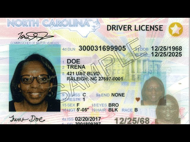 north carolina fake id