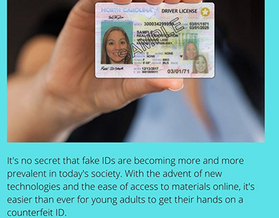 north carolina fake id