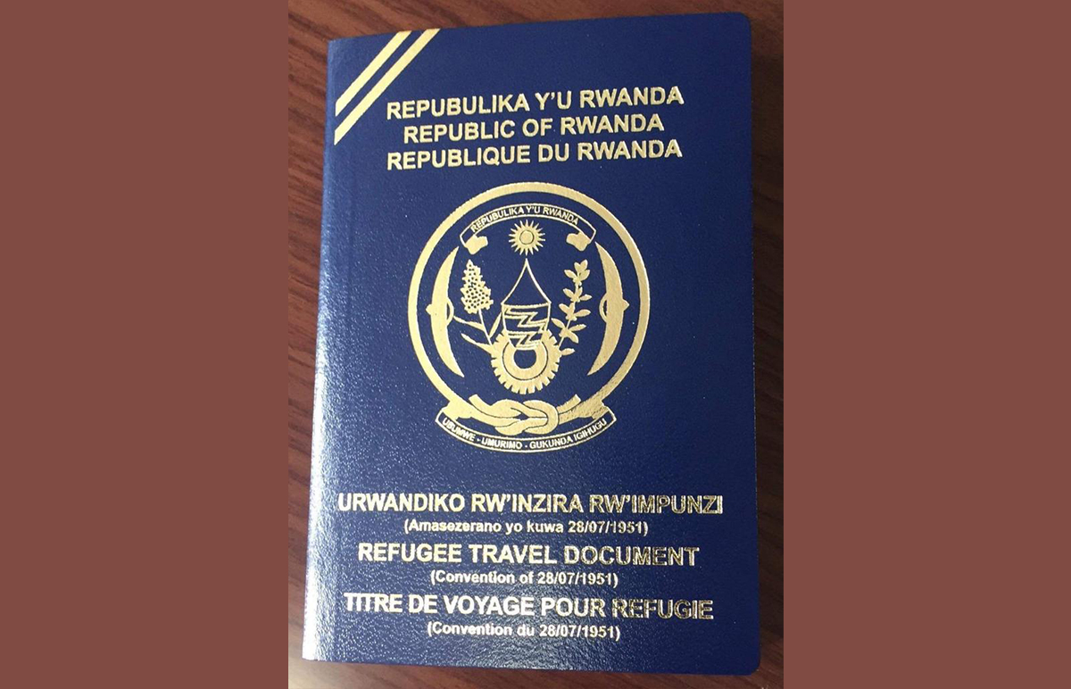 Rwanda passport