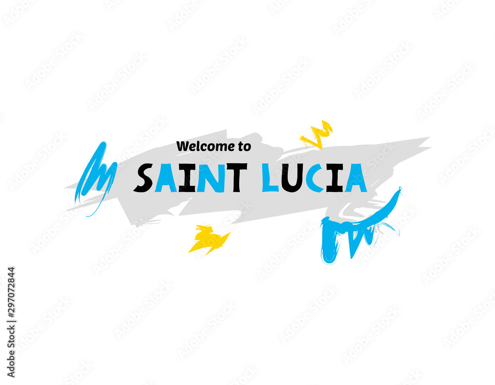 Saint Lucia id card templates