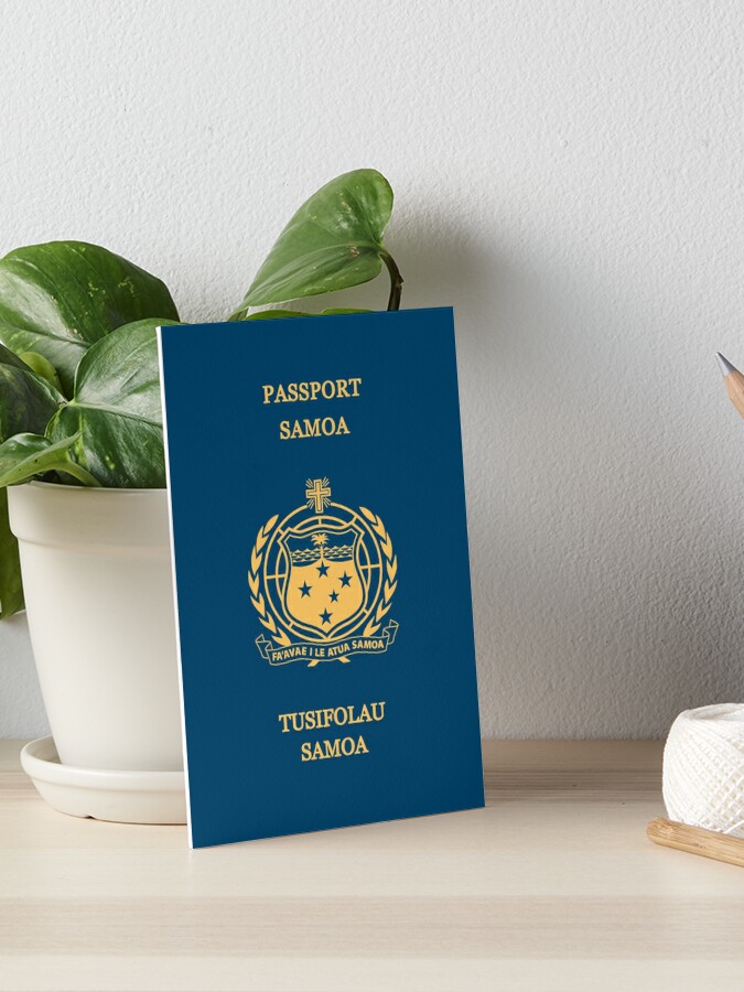 Samoa passport