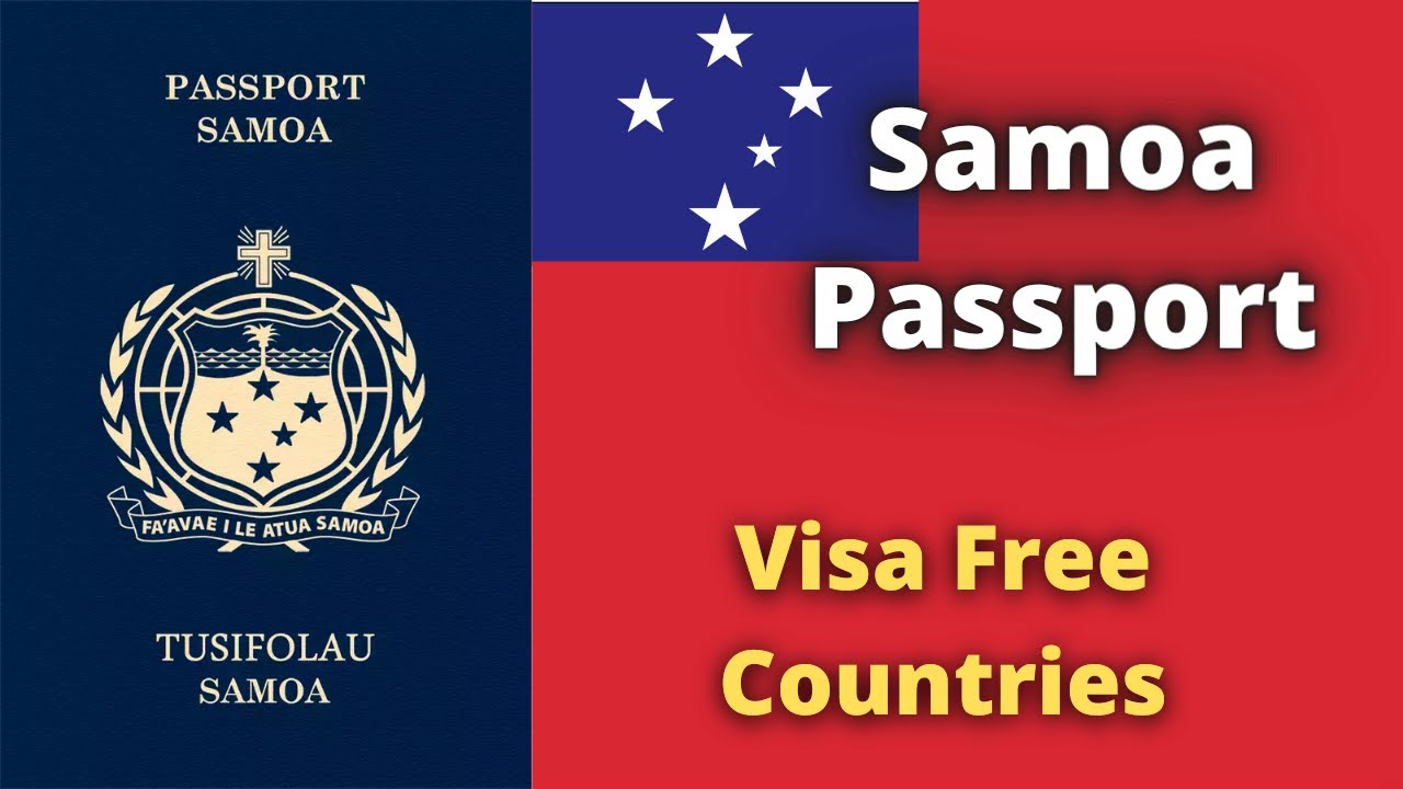 Samoa passport