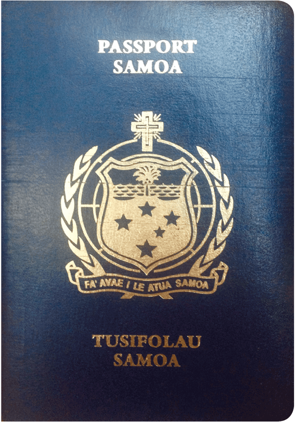 Samoa passport