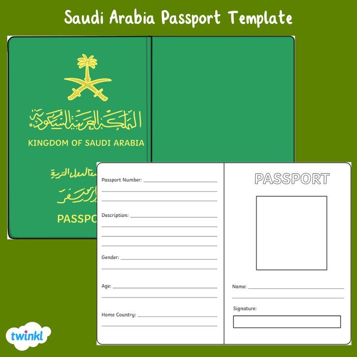 Saudi Arabia id card templates