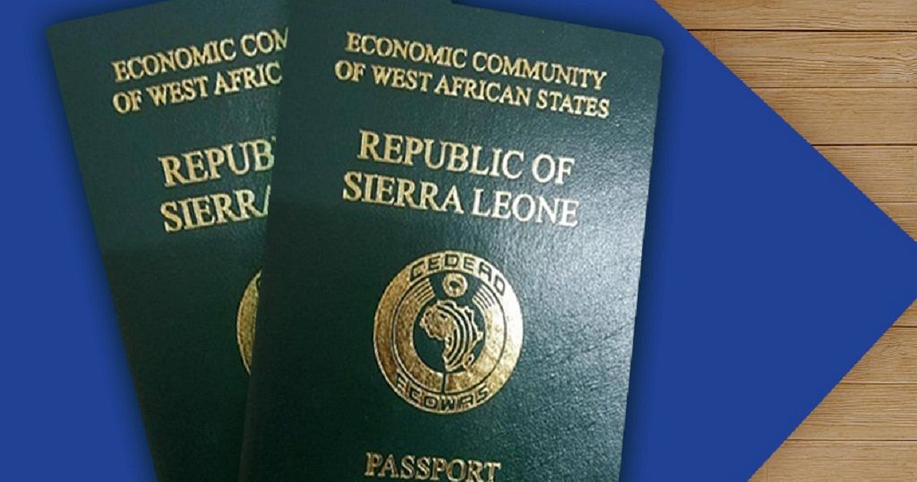 Sierra Leone fake id card