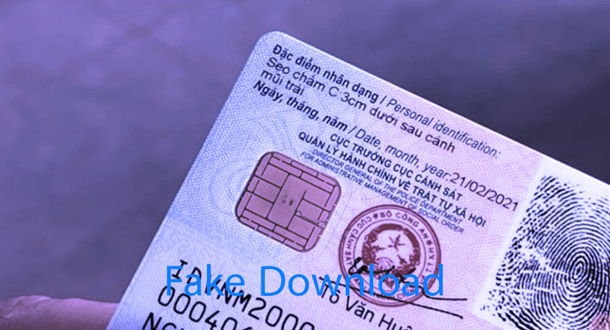 Slovenia id card templates