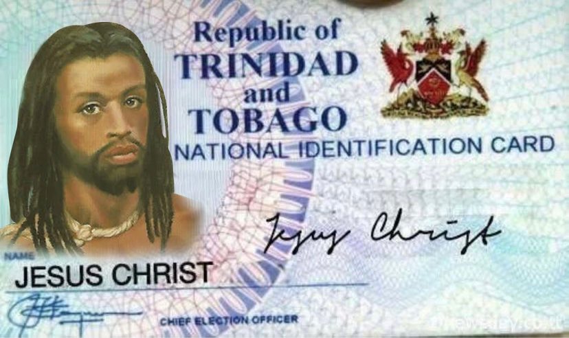 Trinidad and Tobago id card front and back