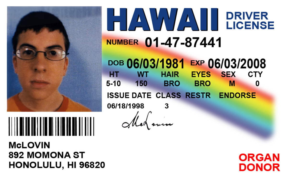 Tuvalu fake id card