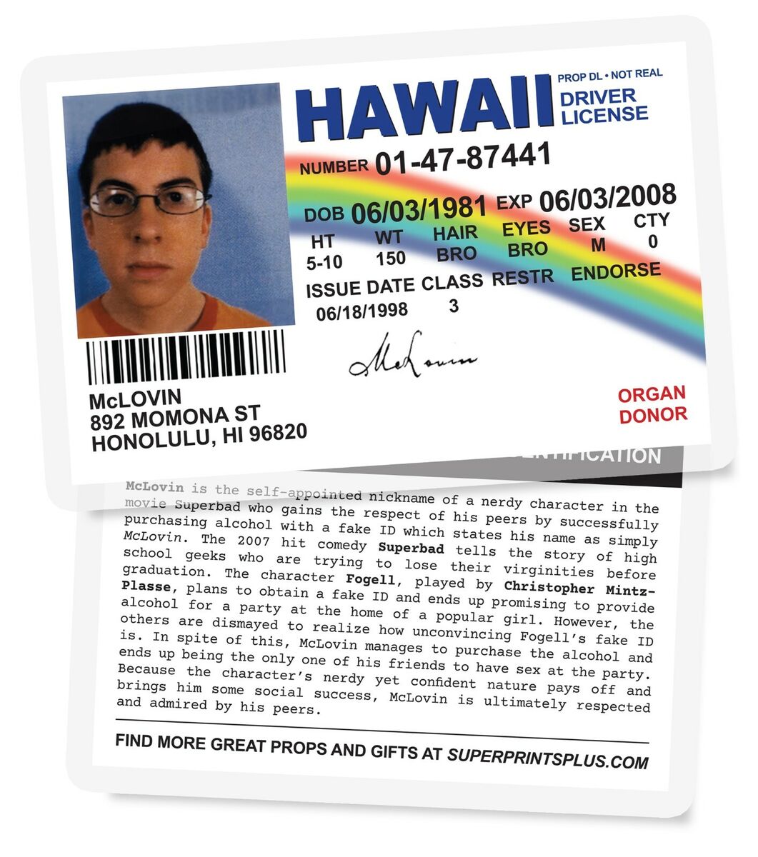 Tuvalu fake id card