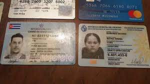 Uruguay fake id card