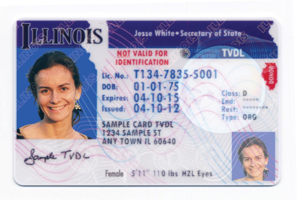 Vermont fake id card