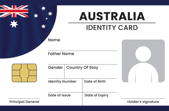 Western Australia id card templates